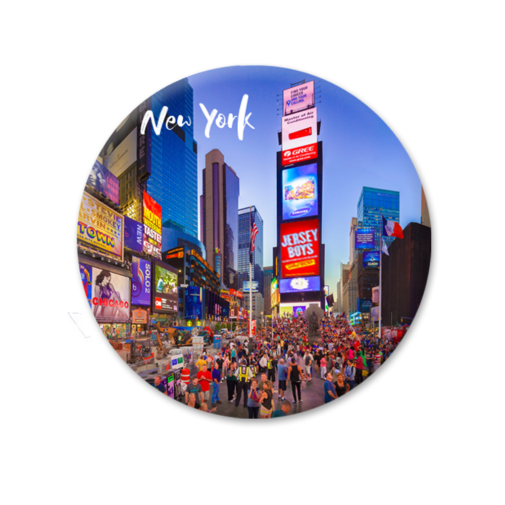 Round Magnet - 75 NY 1022