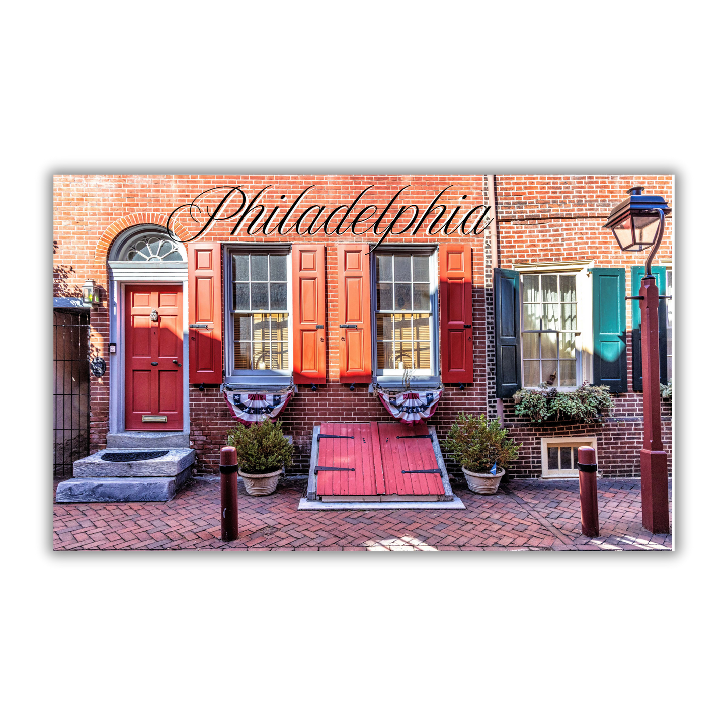 Philadelphia Rectangular Magnet