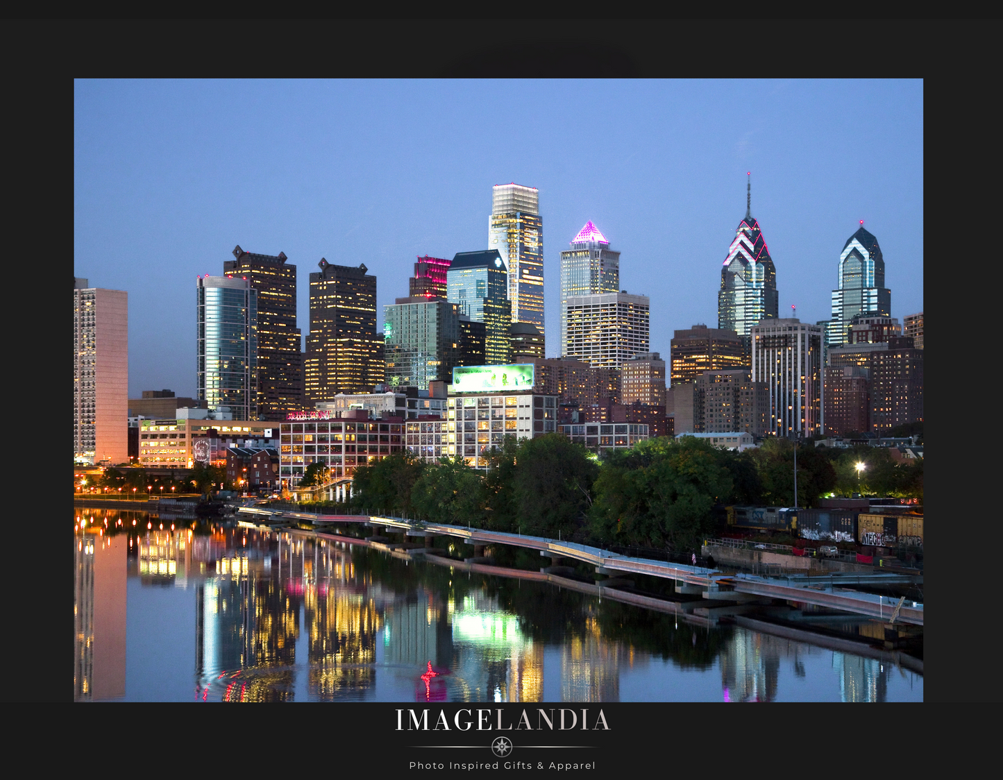 Philadelphia Skyline Fine Art Print