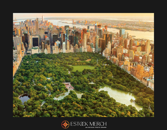 Aerial of Central Park, Manhattan NYC Fine Art Print