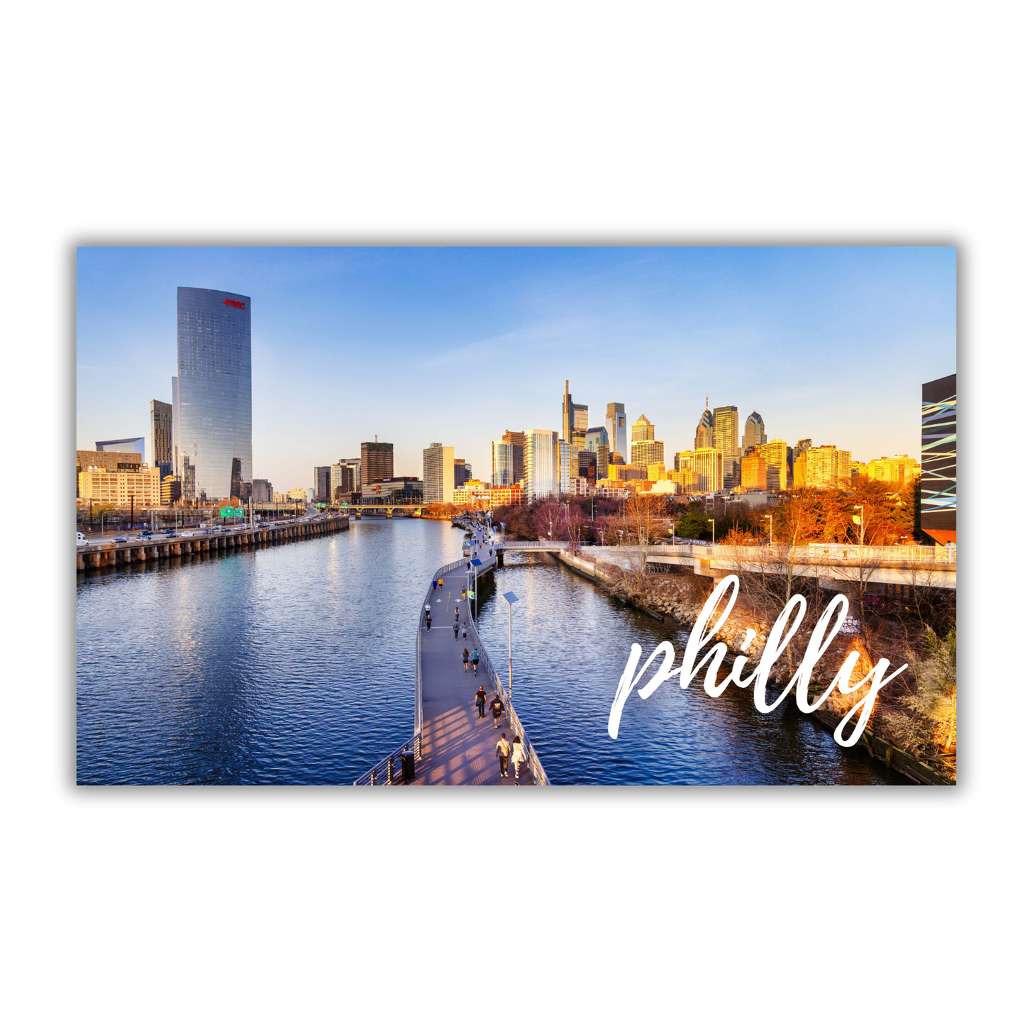 Philadelphia Rectangular Magnet