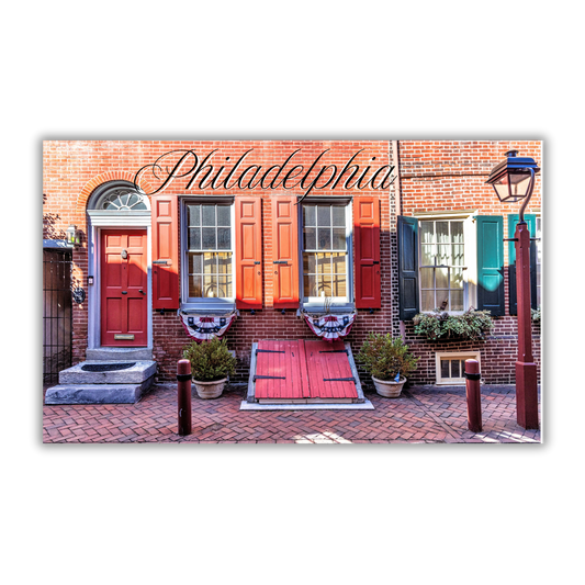 Philadelphia Rectangular Magnet