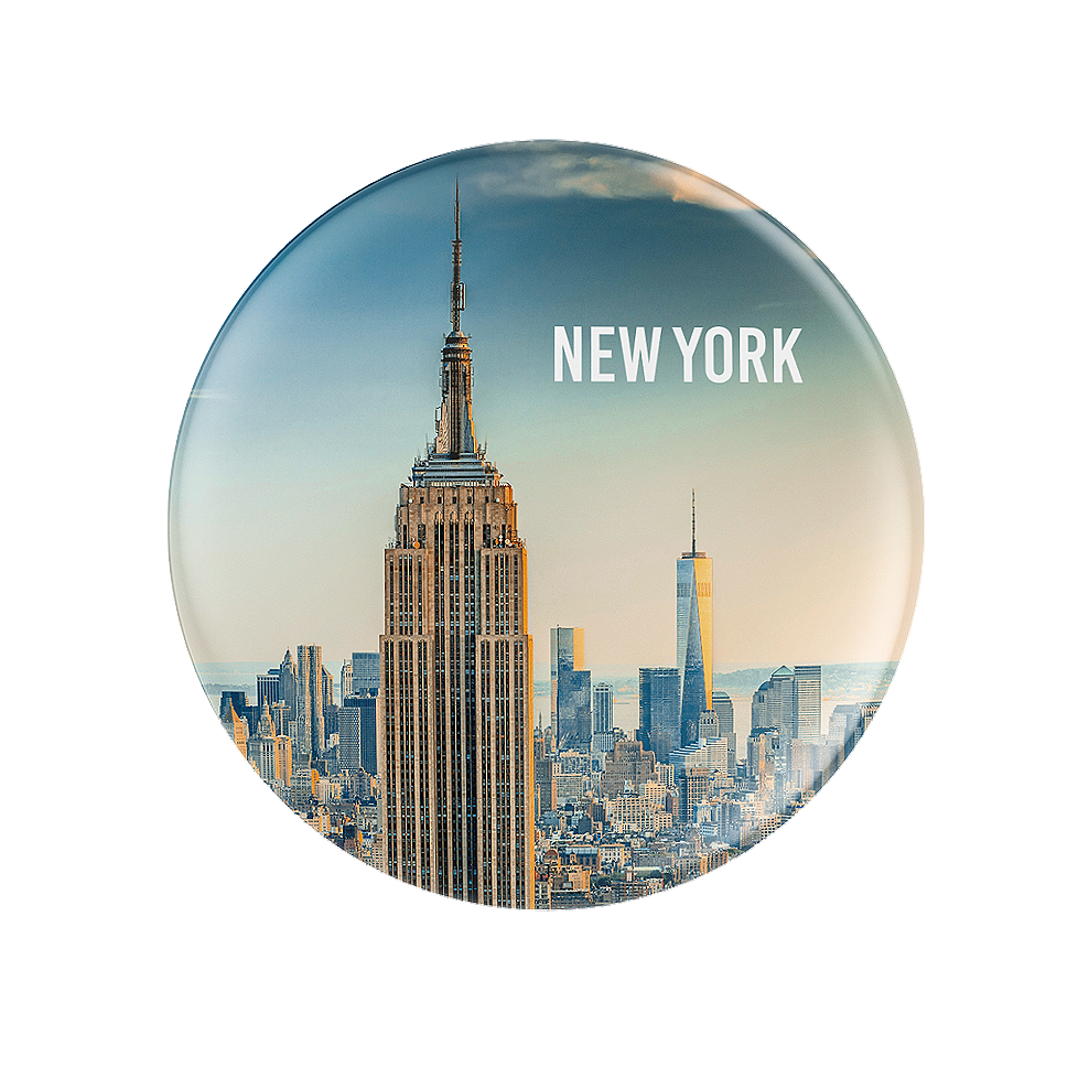 Round Magnet - 75 NY 1010